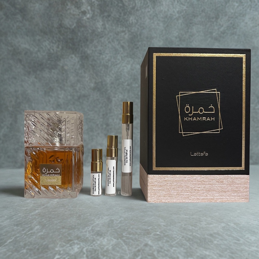 Khamrah by Lattafa EDP - Cologne, 3ML, 5ML or 10ML DECANT Sample Unisex